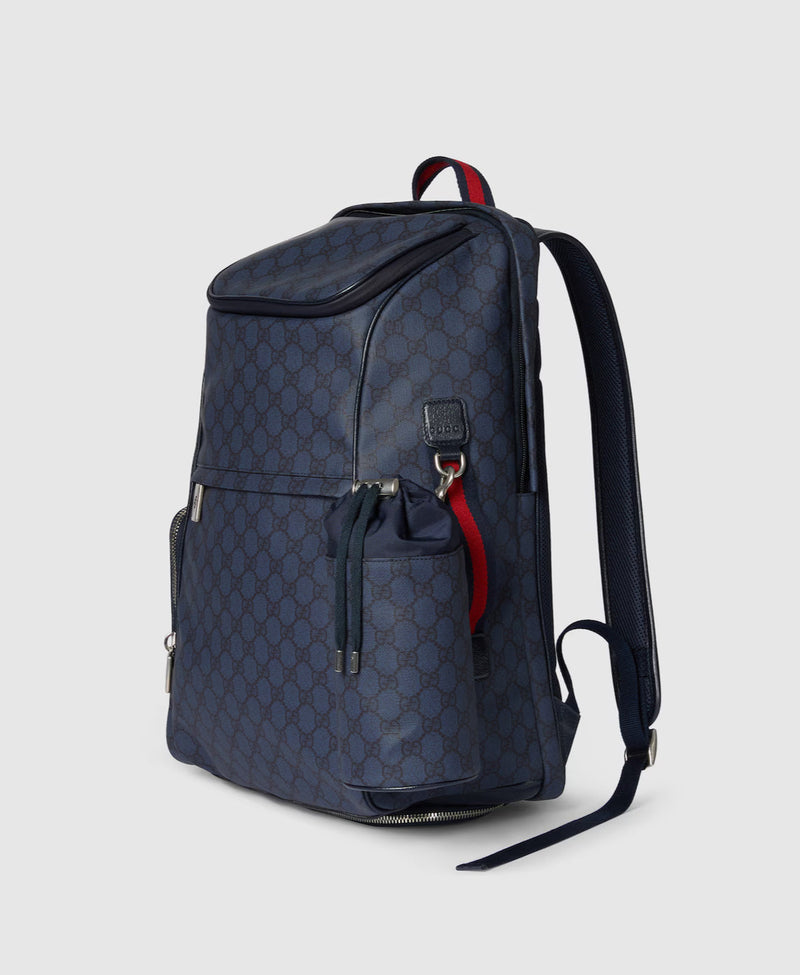 Sac à dos avec détail bande Web moyen format – vue 2