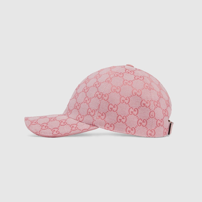 CASQUETTE EN TOILE GG Rose – vue 2