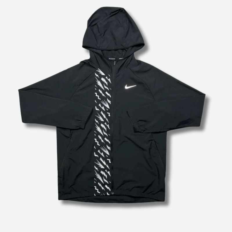 Ensemble survêtement running Noir et blanc – vue 2