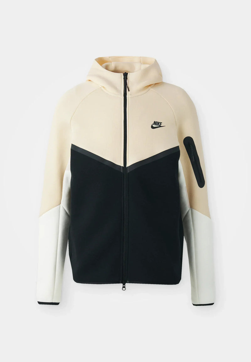Nike Tech Fleece Zippé Beige – vue 1