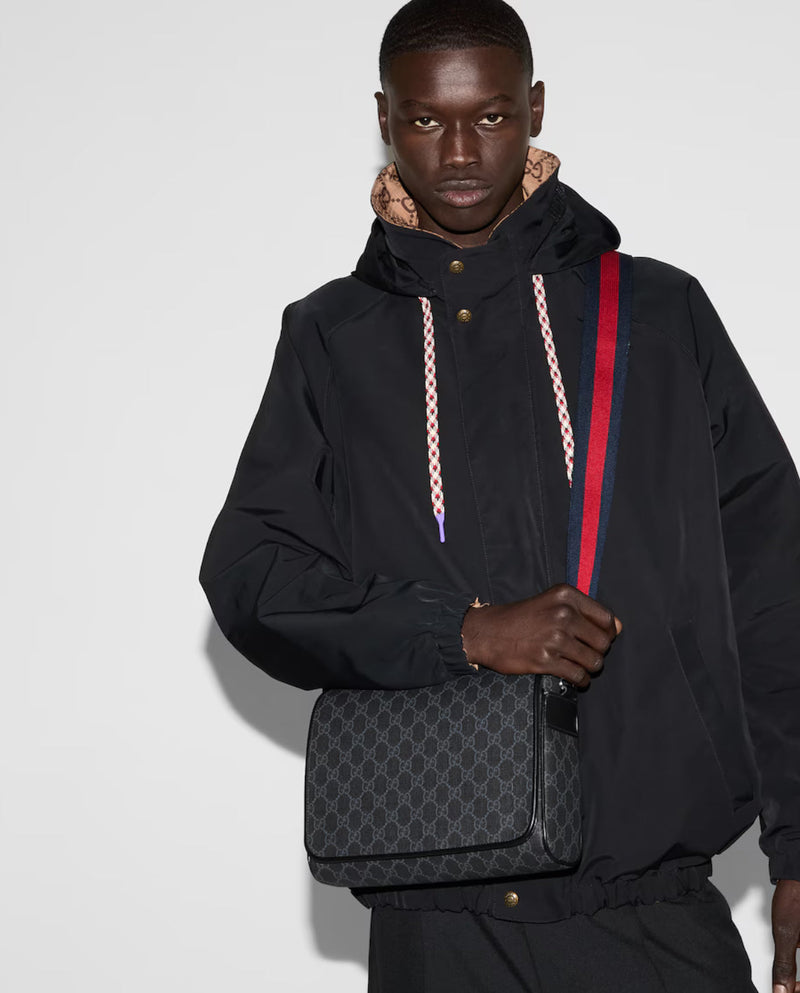 Sac à bandoulière GG Black moyen format - #2 – vue 3
