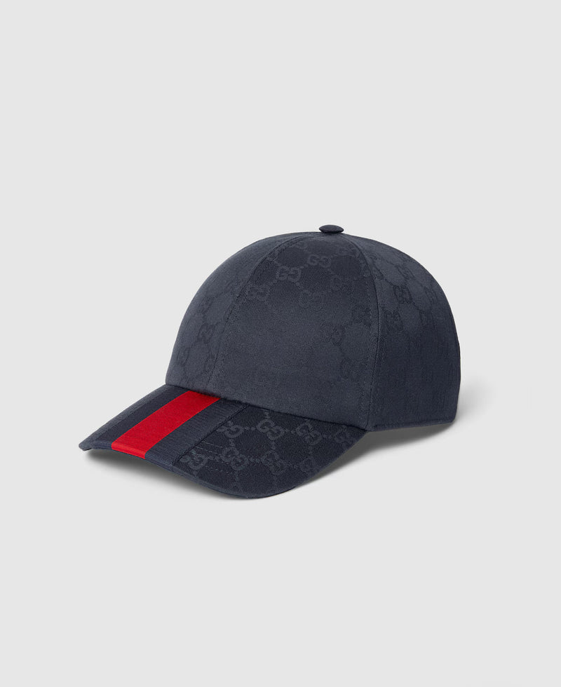 Casquette en coton GG avec bande Web – vue 1