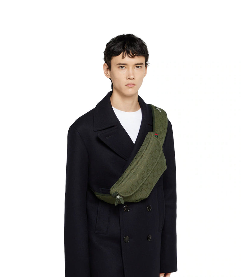 Sac ceinture en toile GG grand format – vue 3