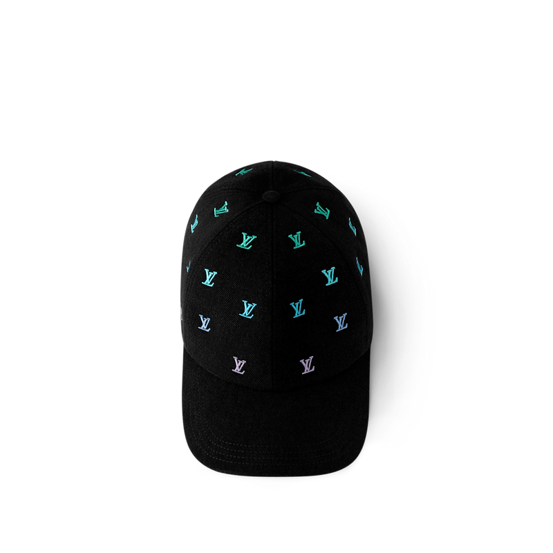 Casquette LV Blason Shading Denim – vue 4