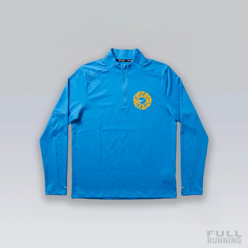 Haut de Running Element Run Energy Bleu – vue 1