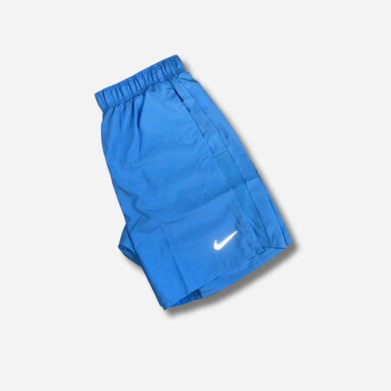 Ensemble short/t-shirt running Bleu clair – vue 3