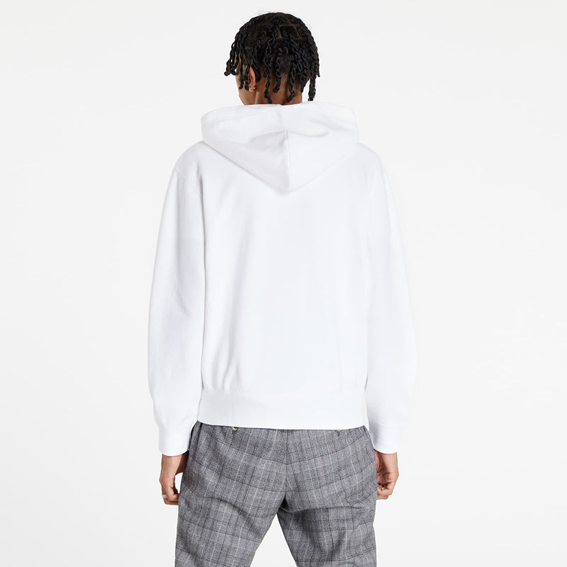 Sweat zippé CDG Avec Capuche Blanc – vue 3