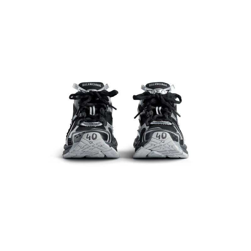 Balenciaga Runner Noir Argent – vue 2