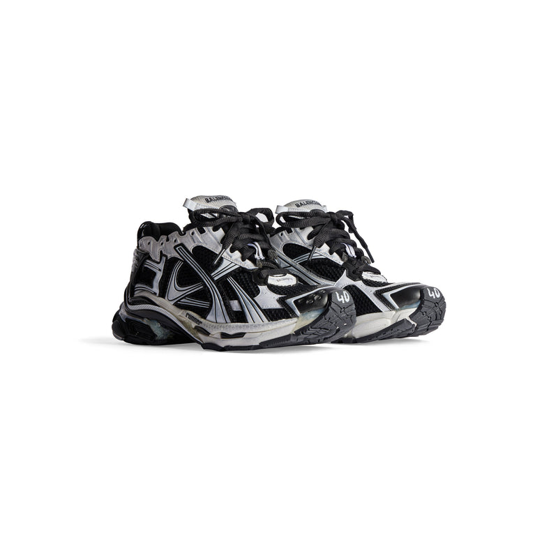 Balenciaga Runner Noir Et Blanc – vue 3