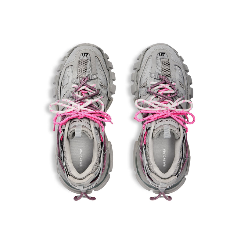 Balenciaga Track Gris Avec Laces Rose – vue 3