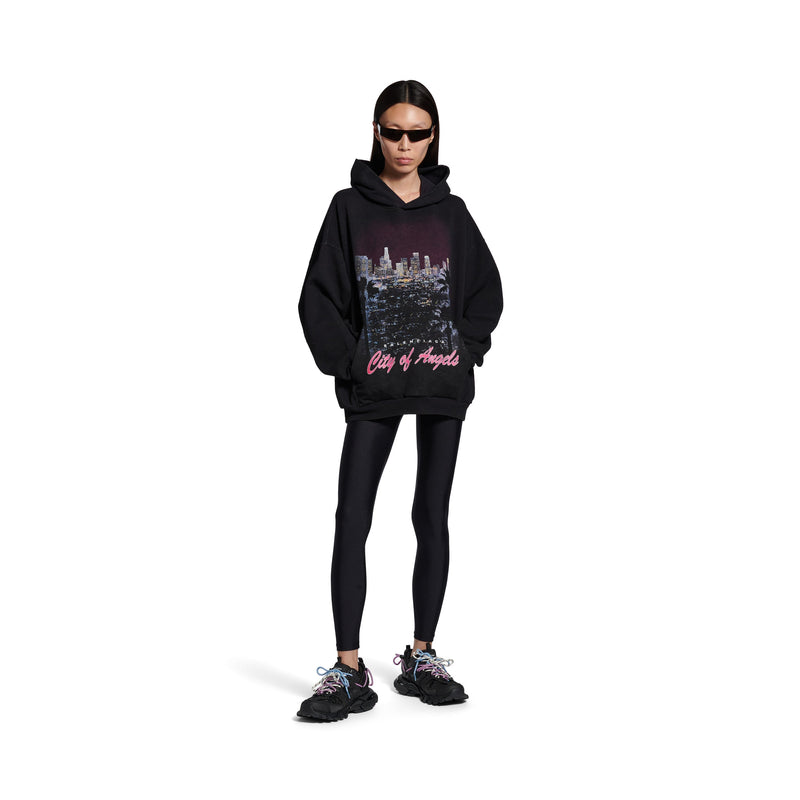 Balenciaga Track Noir Avec Laces Rose Et Bleue – vue 4