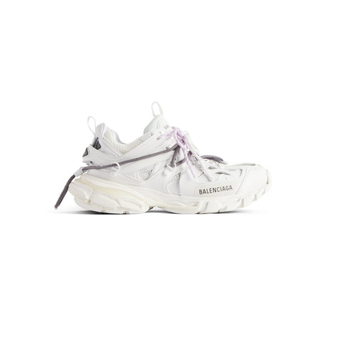 Balenciaga Track Blanc Avec Laces Blanche et Lilas