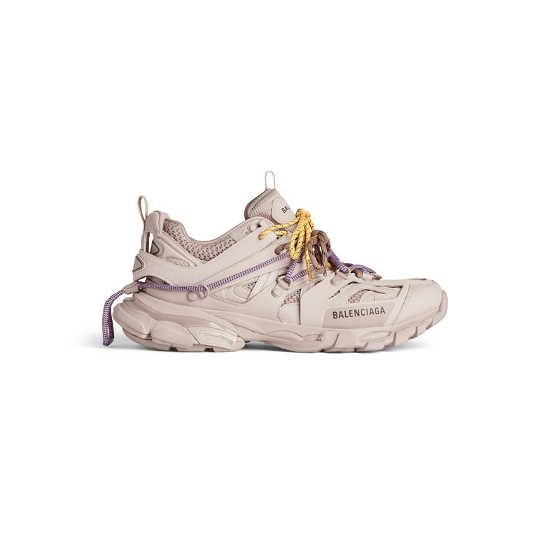 Balenciaga Track Taupe Avec Laces Jaune Et Violette – vue 1