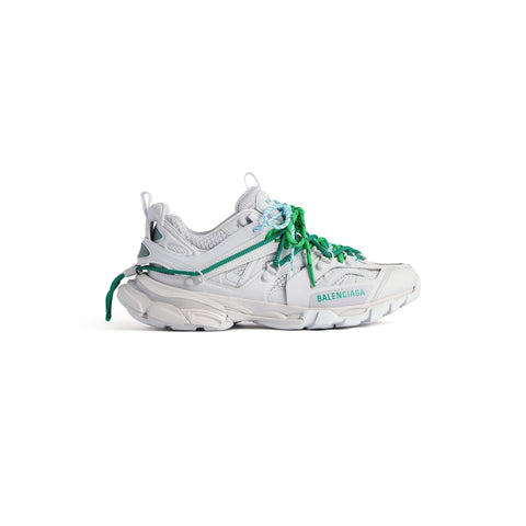 Balenciaga Track Gris Avec Laces Verte et Bleue