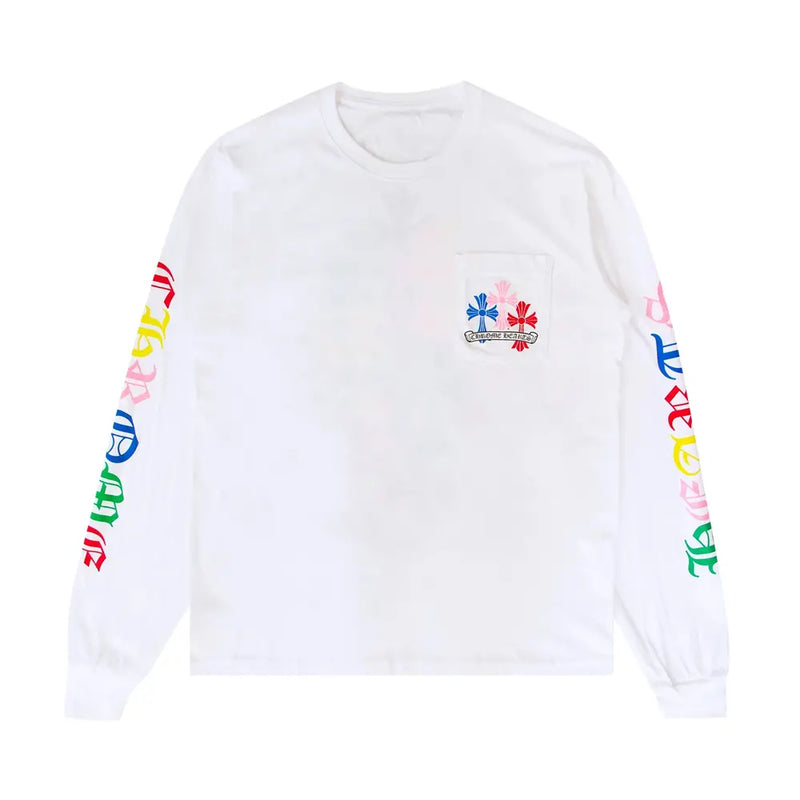 T-Shirt Manche Longue Chrome Heart Multicolore – vue 1
