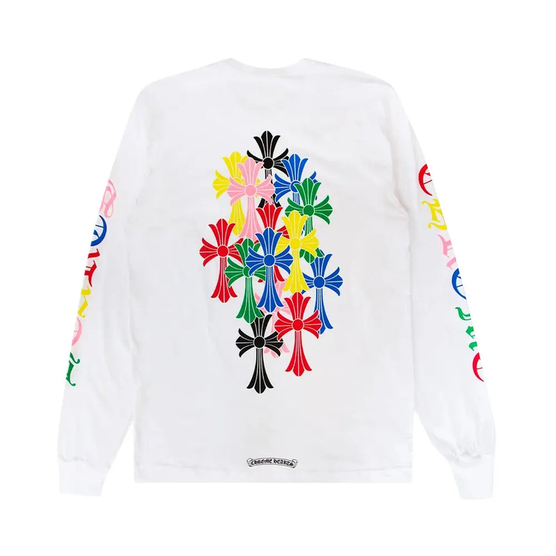 T-Shirt Manche Longue Chrome Heart Multicolore – vue 2