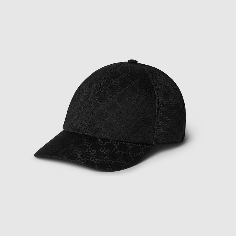 Casquette en toile GG Noir – vue 1