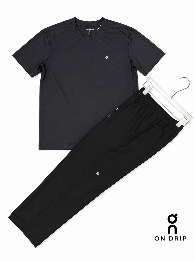 Remix ensemble Lululemon noir – vue 1