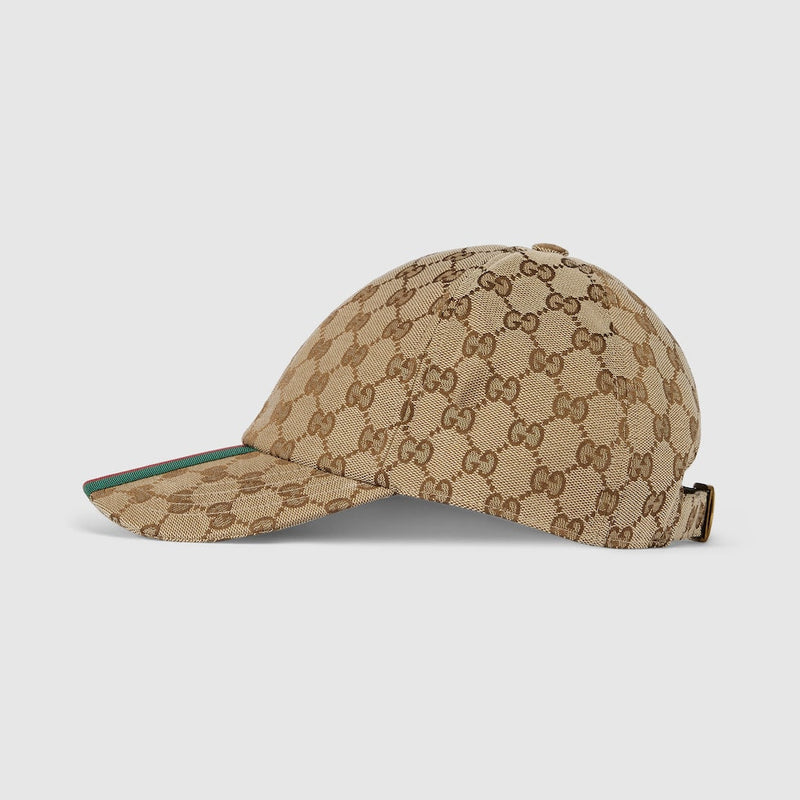 CASQUETTE DE BASE-BALL EN TOILE GG D'ORIGINE Beige – vue 2