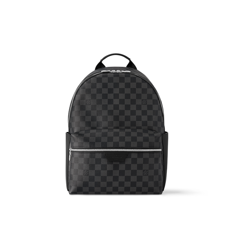 Sac à dos Discovery PM Toile Damier Graphite Noir – vue 1