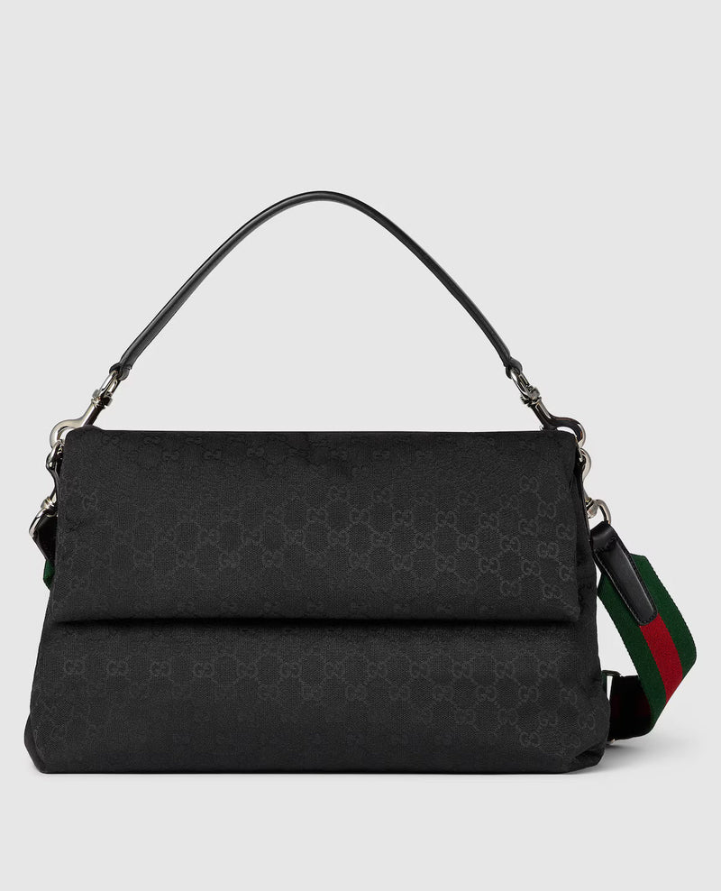 Sac à bandoulière en toile GG grand format - #1 – vue 1