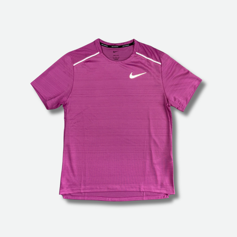 Ensemble short/t-shirt running Rose – vue 2