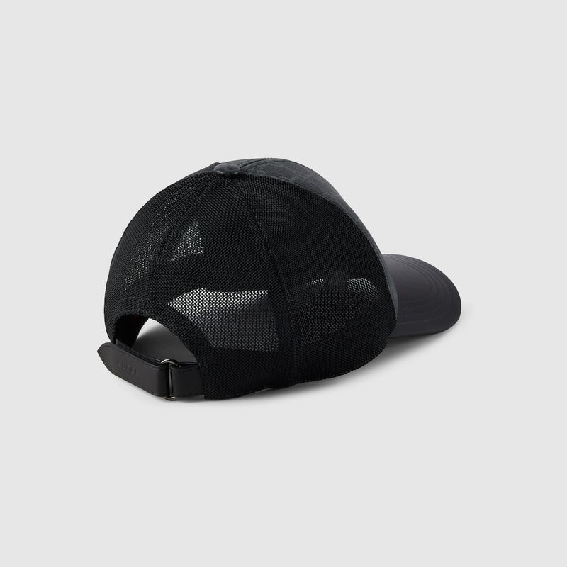CASQUETTE EN TOILE GG MONOGRAM Noir – vue 4