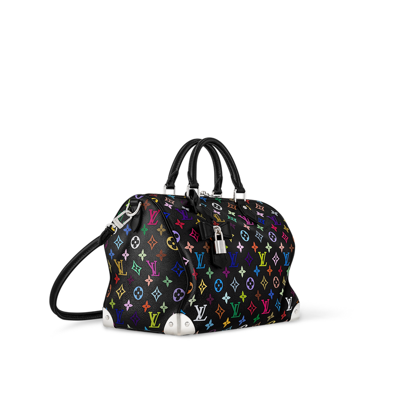 LV x TM - Sac Speedy Soft 30 – vue 3