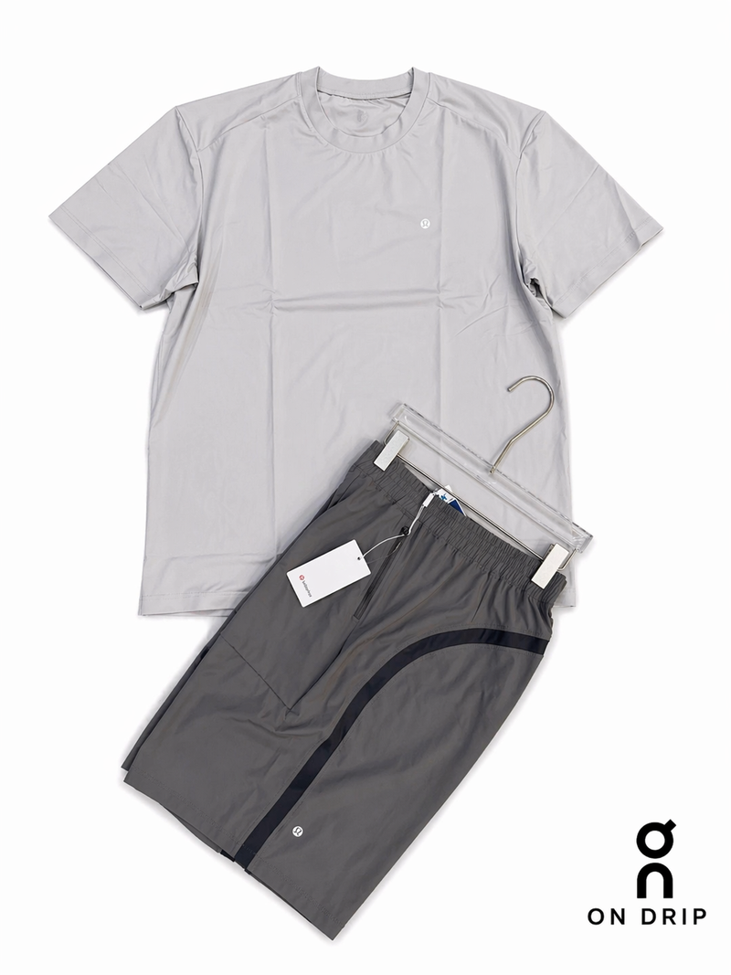 Ensemble Lululemon gris – vue 1