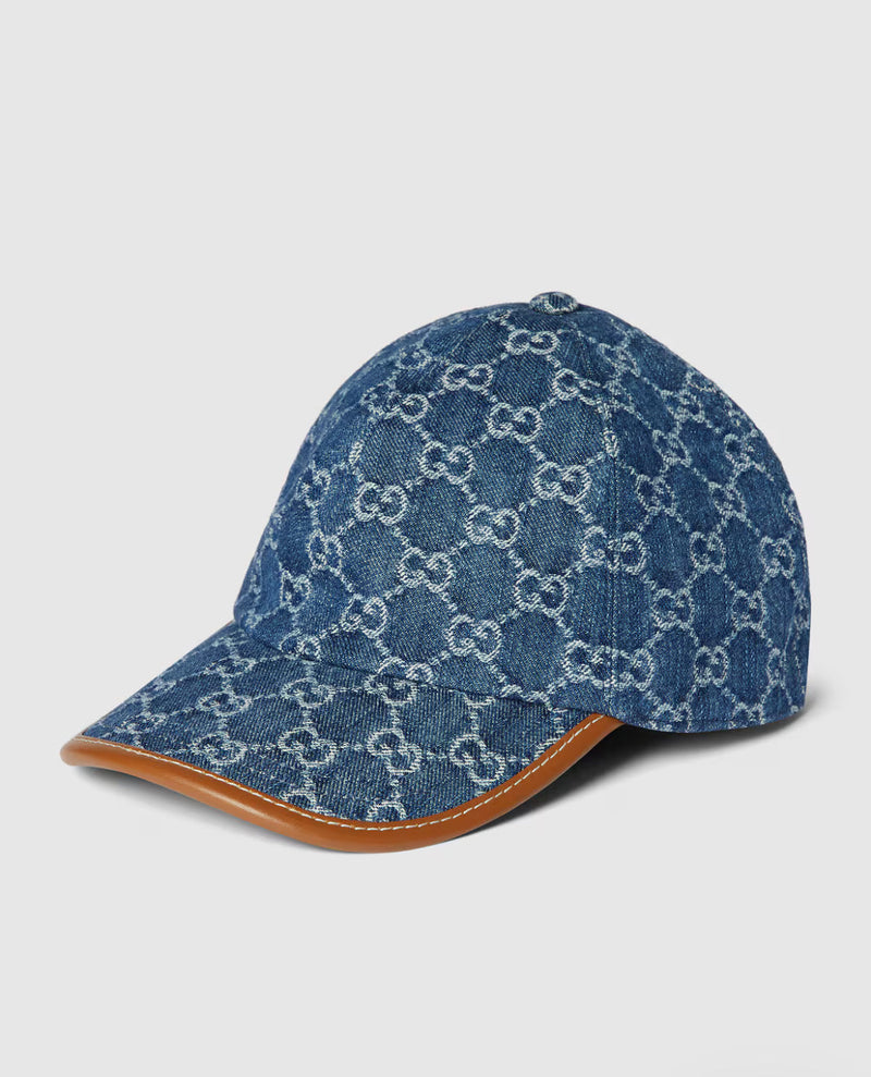 Casquette en denim GG – vue 1