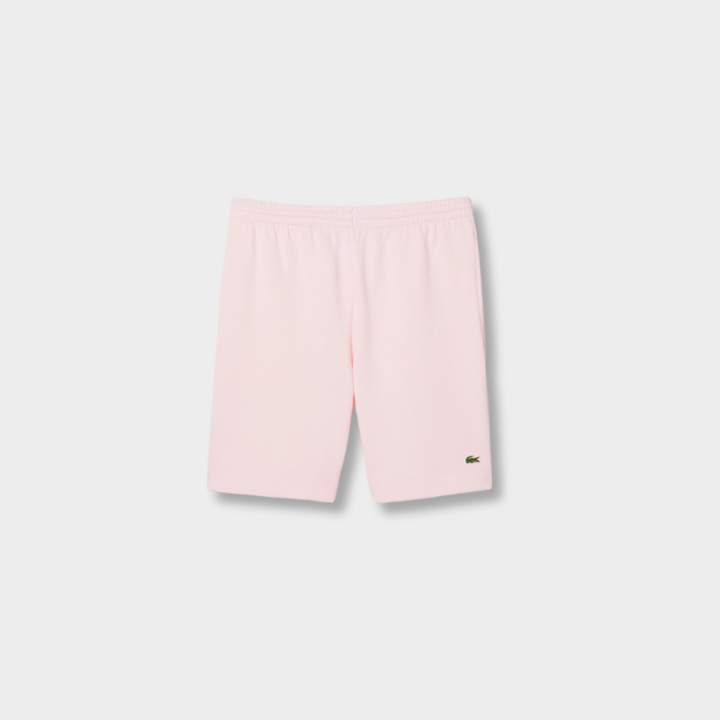 Ensemble short/t-shirt Lacoste Rose – vue 3