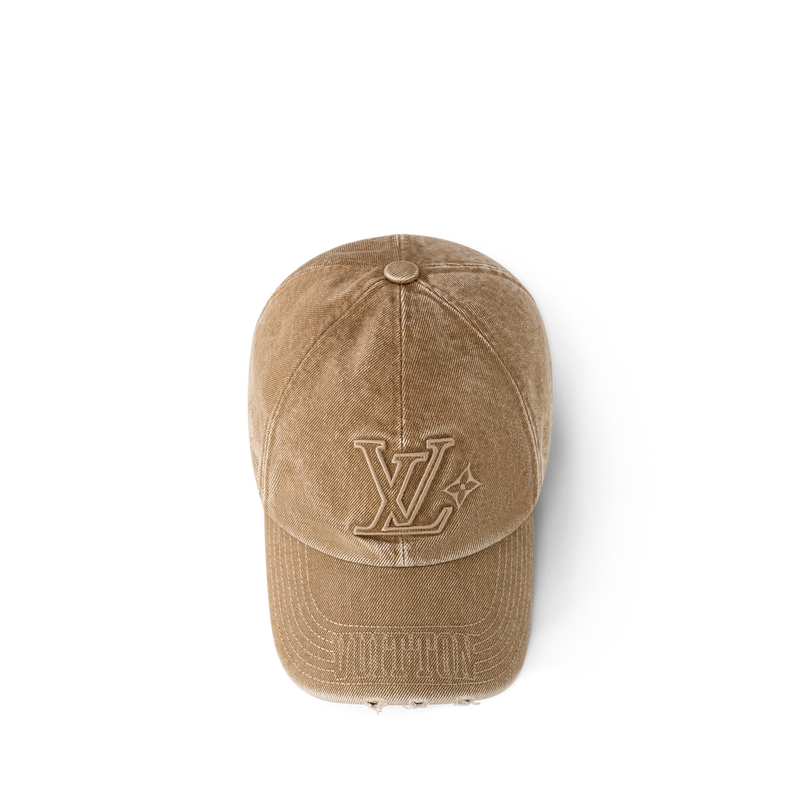 Casquette LV Denim Washed – vue 4