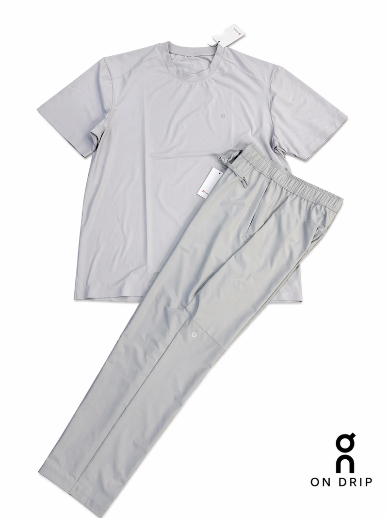 Remix ensemble Lululemon gris – vue 1