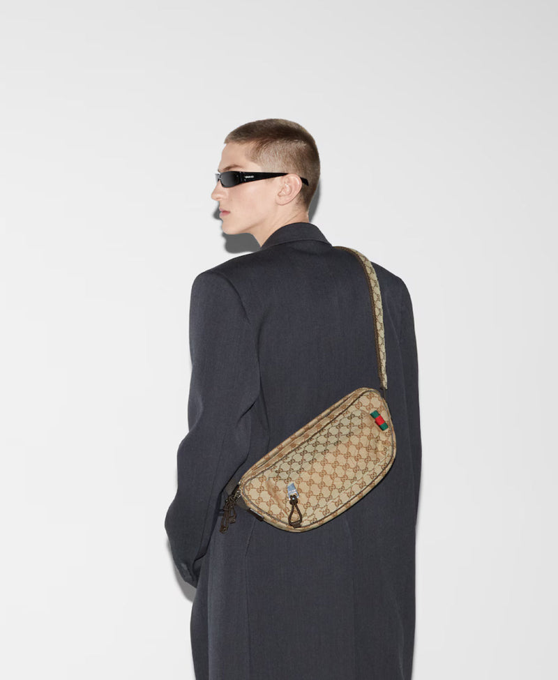 Sac à bandoulière en toile GG grand format - #2 – vue 3