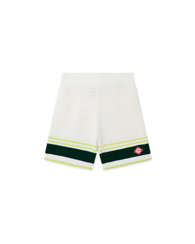 TENNIS CROCHET SHORTS - Casablanca (2)
