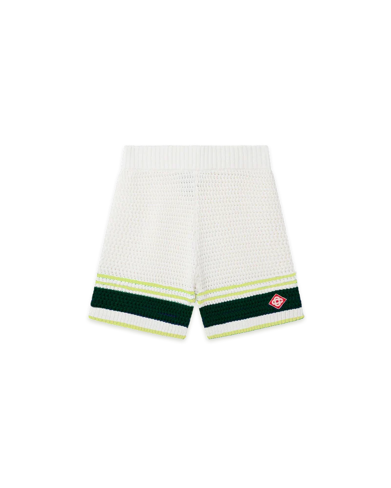 TENNIS CROCHET SHORTS - Casablanca (2) – vue 1