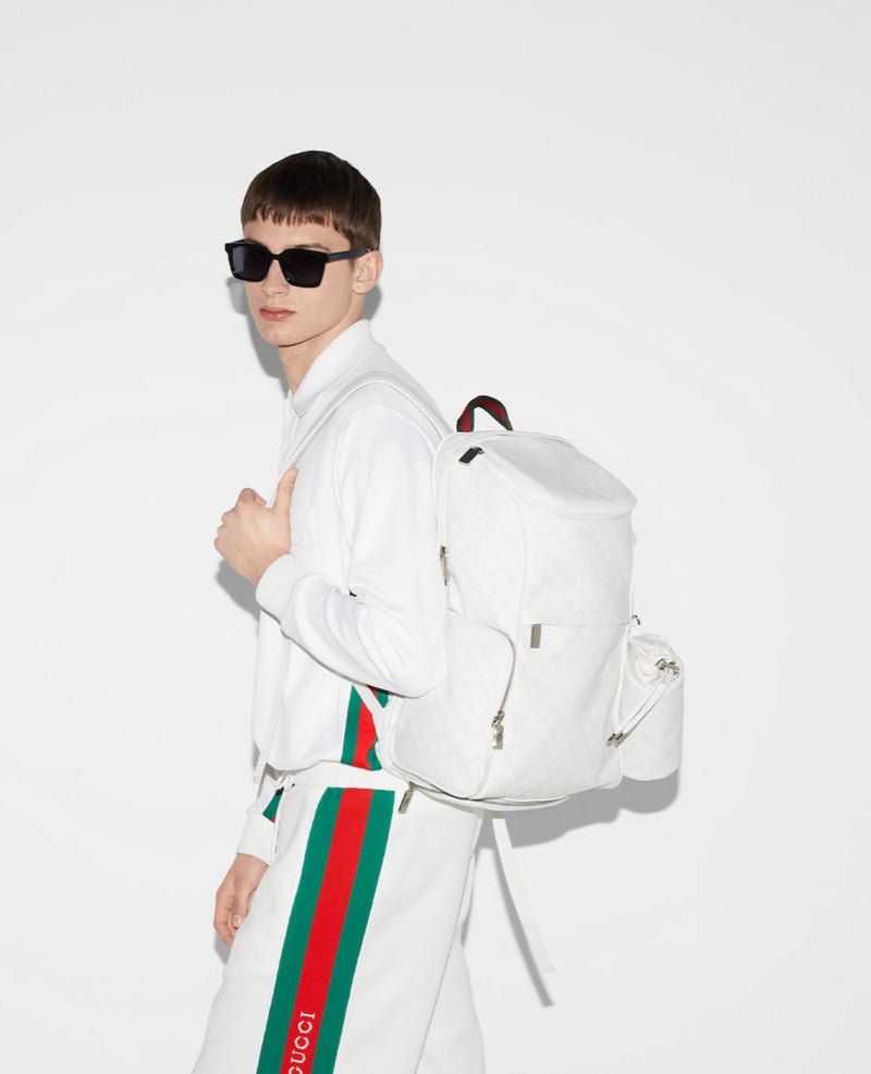 Sac à dos avec détail bande Web grand format – vue 3