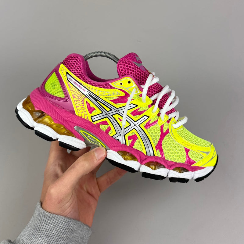 GEL Nimbus 16 — Jaune fluo / Fuchsia