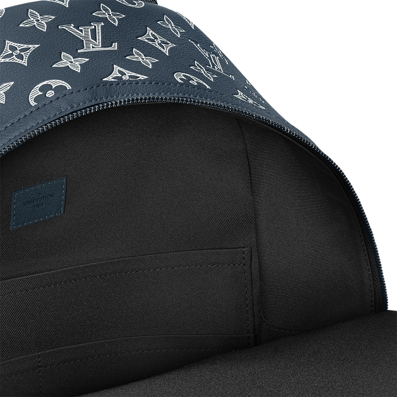 Sac à dos Discovery PM Monogram Shadow Navy – vue 4