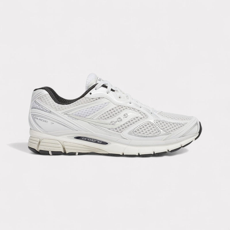 Saucony Progrid Guide 7 - White Black – vue 1