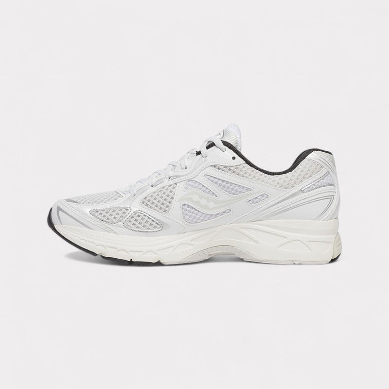 Saucony Progrid Guide 7 - White Black – vue 3