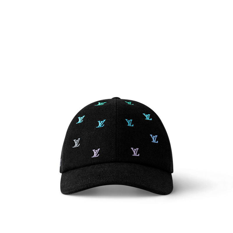 Casquette LV Blason Shading Denim – vue 1