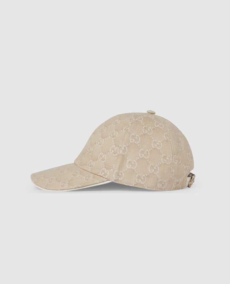 Casquette en denim GG avec détail Mors – vue 2