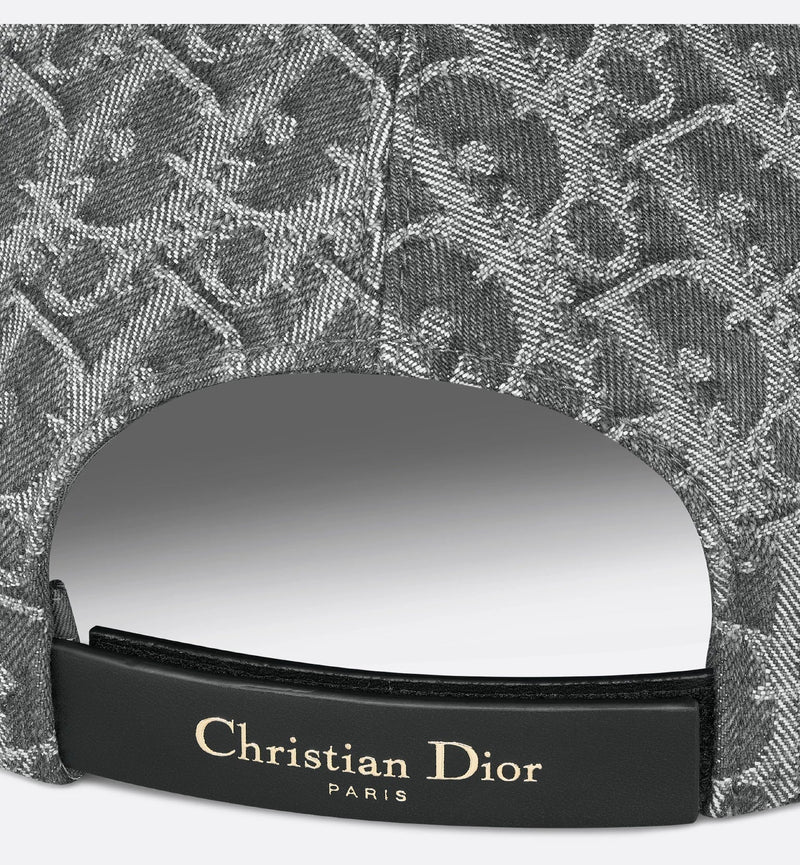 Dior Casquette Oblique Gris – vue 4