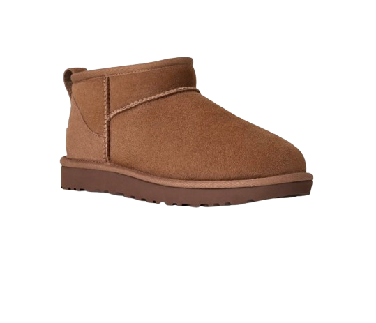 UGG Femme Botte Classic Ultra Mini Marron – vue 2