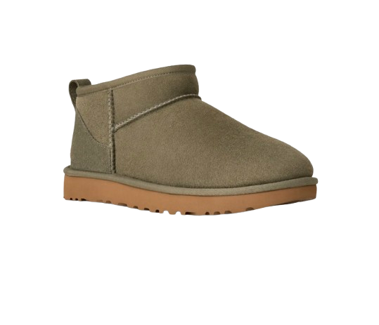 UGG Femme Botte Classic Ultra Mini Vert – vue 2