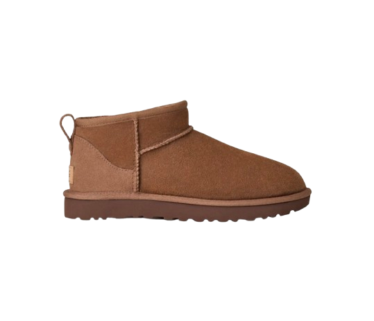 UGG Femme Botte Classic Ultra Mini Marron – vue 1