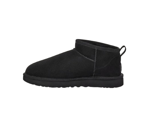 UGG Femme Botte Classic Ultra Mini Noir – vue 3