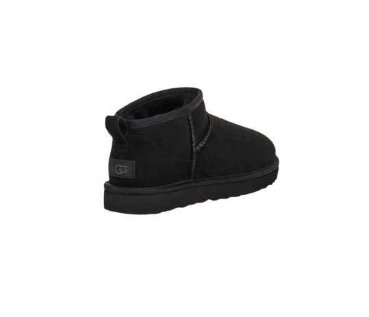 UGG Femme Botte Classic Ultra Mini Noir – vue 4