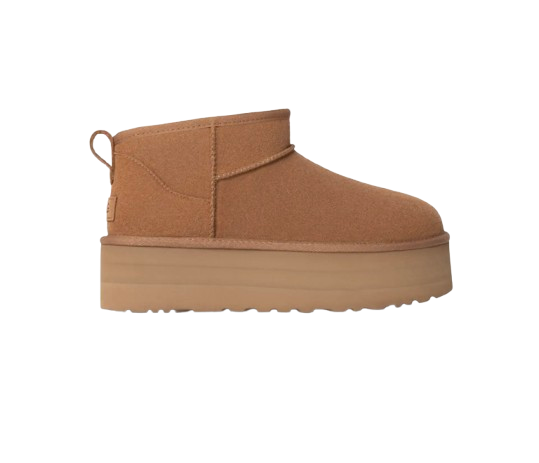 UGG Botte Classic Ultra Mini à plateforme  Marron – vue 1